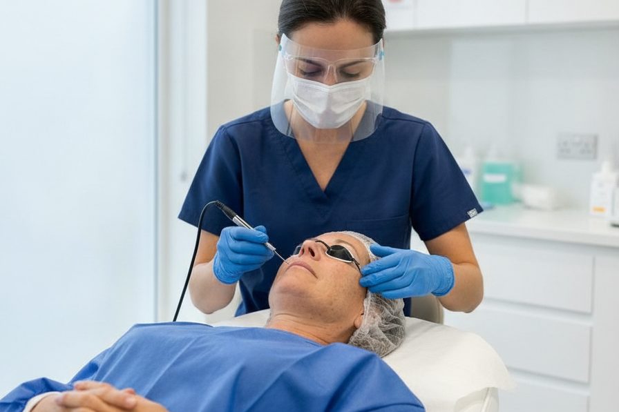 Doctor consultation for buccal fat removal at Kensington Cosmetic Clinic London