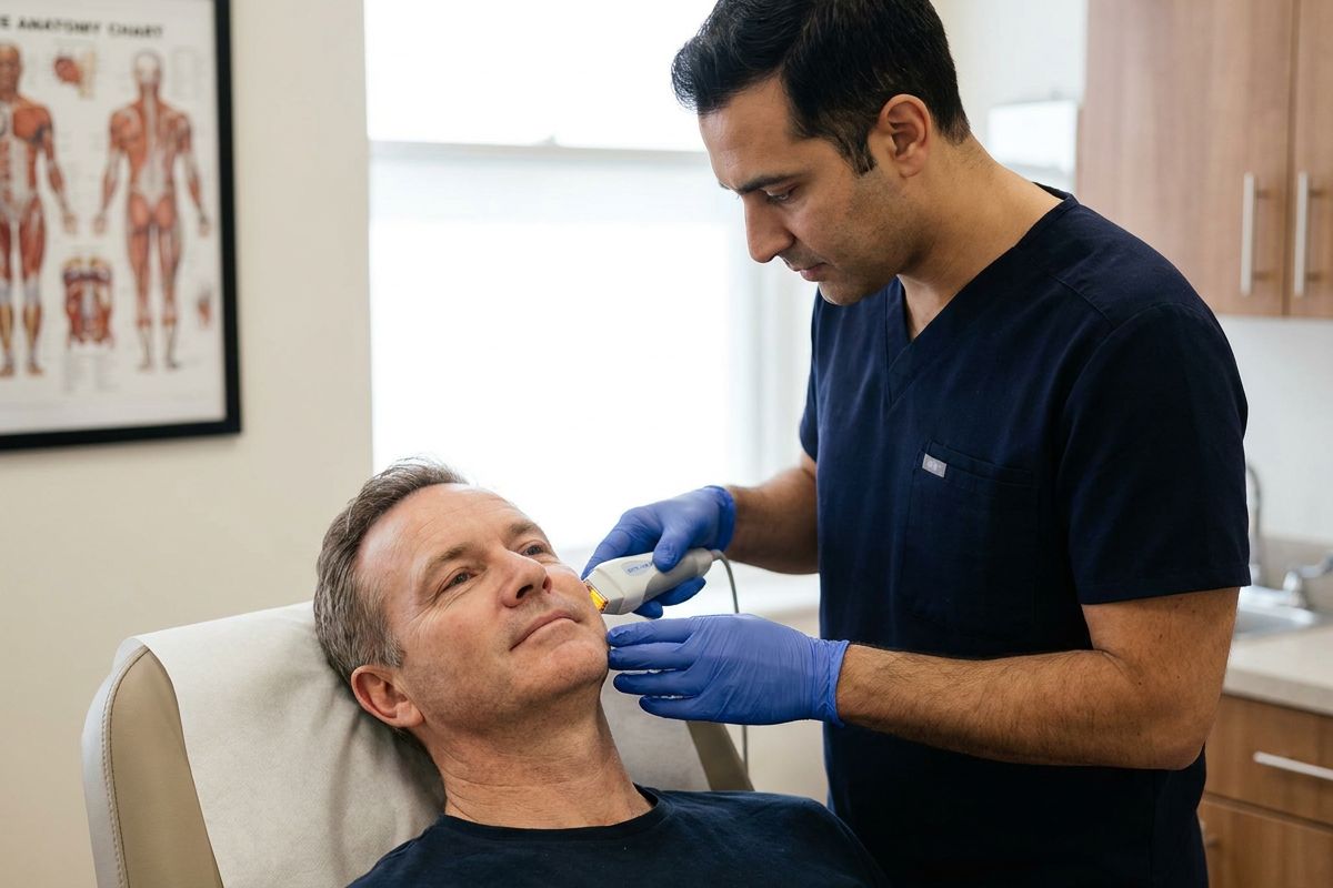 Non-surgical facelift treatment at Kensington Cosmetic Clinic