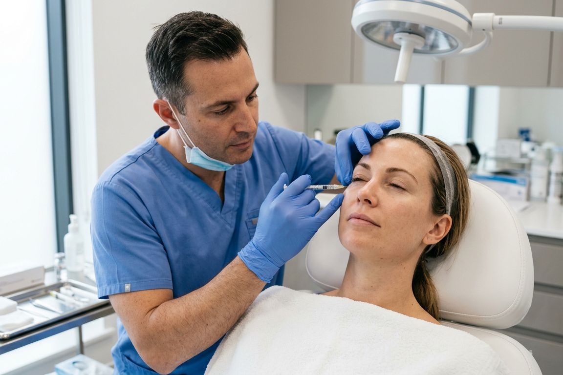 Polynucleotide under-eye treatment at Kensington Cosmetic Clinic