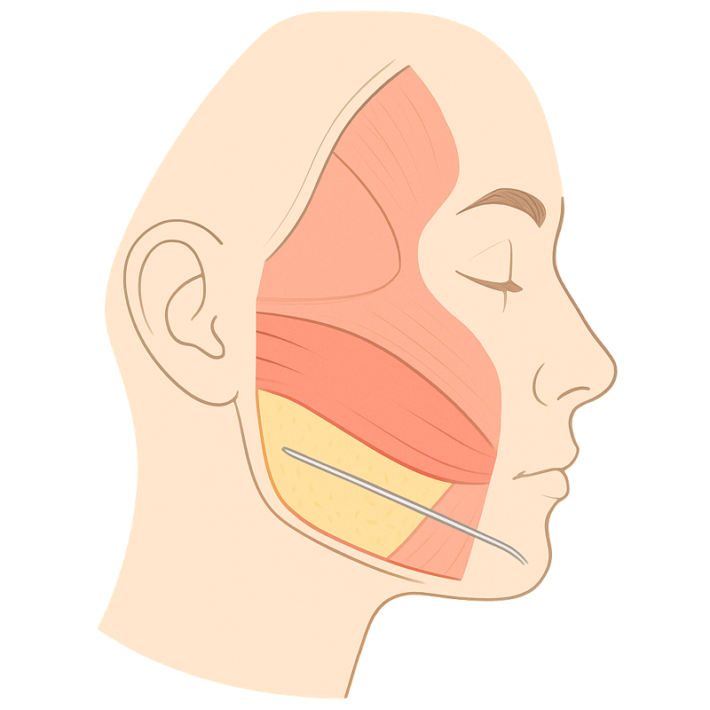 Inside Endolift®, anatomical illustration